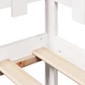 Miniatyrbillede 11 af 11: vidaXL daybed med skuffer 80x200 cm massivt fyrretræ hvid