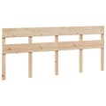 Miniatyrbilde 5 av 11: vidaXL Sengeramme uten madrass 180x200 cm heltre furu