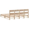 Miniatyrbilde 9 av 11: vidaXL Sengeramme uten madrass 180x200 cm heltre furu
