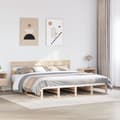 Miniatyrbilde 2 av 11: vidaXL Sengeramme uten madrass 180x200 cm heltre furu