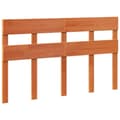 Miniatyrbilde 5 av 11: vidaXL Sengeramme uten madrass brun 150x200 cm heltre furu