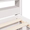 Miniatyrbilde 10 av 11: vidaXL Sengeramme uten madrass hvit 140x190 cm heltre furu