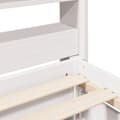 Miniatyrbilde 10 av 11: vidaXL Sengeramme uten madrass hvit 120x190 cm heltre furu