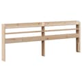 Miniatyrbilde 7 av 11: vidaXL Sengeramme med madrass 200x200 cm heltre furu