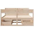 Miniatyrbilde 5 av 11: vidaXL Sengeramme uten madrass 120x190 cm heltre furu
