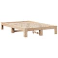 Miniatyrbilde 6 av 11: vidaXL Sengeramme uten madrass 120x190 cm heltre furu