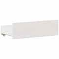 Miniatyrbilde 10 av 11: vidaXL Sengeramme uten madrass med hodegavl hvit 150x200cm heltre furu