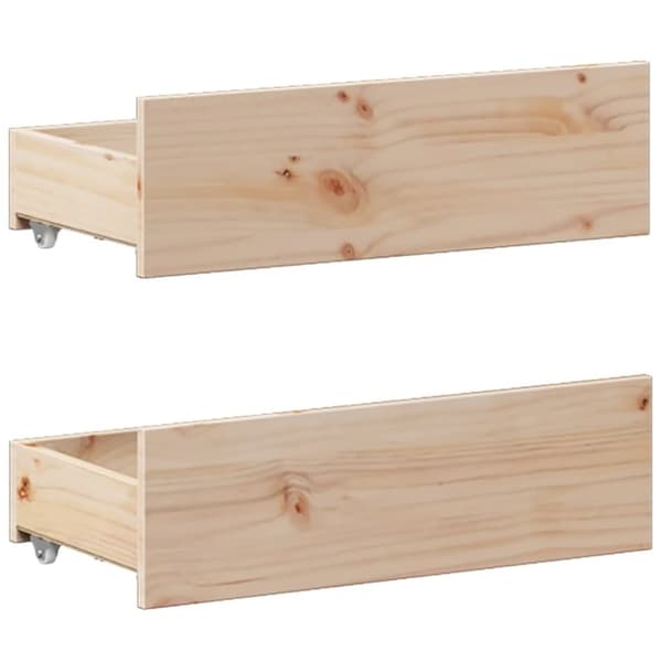 vidaXL Sengeramme uten madrass med hodegavl 140x190 cm heltre furu