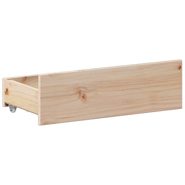 vidaXL Sengeramme uten madrass med hodegavl 140x190 cm heltre furu