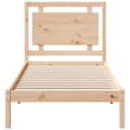 Miniatyrbilde 5 av 10: vidaXL Ekstra lang sengeramme uten madrass 100x210 cm heltre