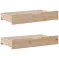 Miniatyrbilde 7 av 11: vidaXL Sengeramme uten madrass 160x200 cm heltre furu