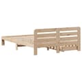 Miniatyrbilde 9 av 11: vidaXL Sengeramme uten madrass 160x200 cm heltre furu