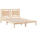 Miniatyrbilde 4 av 10: vidaXL Ekstra lang sengeramme uten madrass 160x220 cm heltre