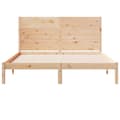 Miniatyrbilde 5 av 10: vidaXL Ekstra lang sengeramme uten madrass 160x220 cm heltre