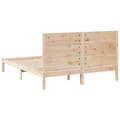 Miniatyrbilde 7 av 10: vidaXL Ekstra lang sengeramme uten madrass 160x220 cm heltre