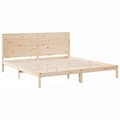 Miniatyrbilde 4 av 10: vidaXL Ekstra lang sengeramme uten madrass 200x220 cm heltre