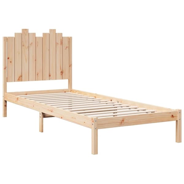 vidaXL ekstra lang sengeramme uden madras 100x210 cm massivt træ