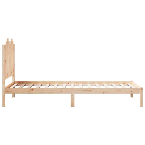 vidaXL ekstra lang sengeramme uden madras 100x210 cm massivt træ