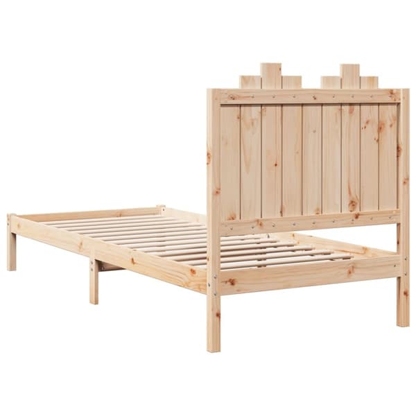 vidaXL ekstra lang sengeramme uden madras 100x210 cm massivt træ