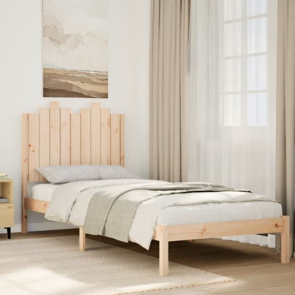 vidaXL ekstra lang sengeramme uden madras 100x210 cm massivt træ