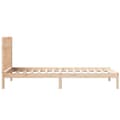 Miniatyrbilde 6 av 10: vidaXL Ekstra lang sengeramme uten madrass 100x210 cm heltre