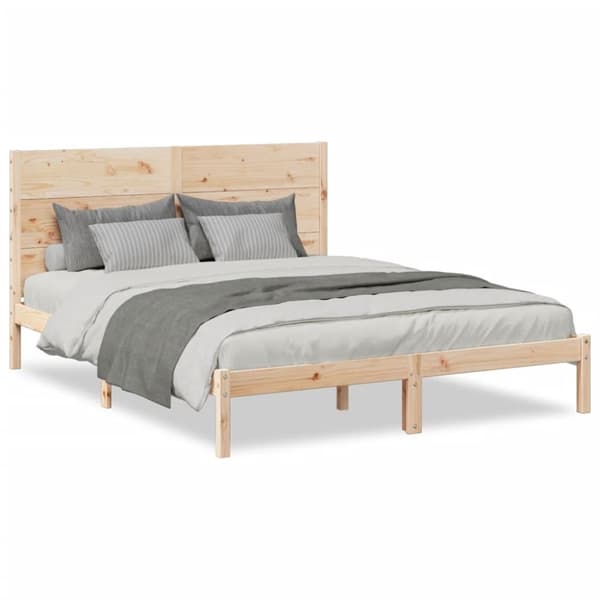 vidaXL Ekstra lang sengeramme uten madrass 160x210 cm heltre