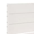 Miniatyrbilde 8 av 10: vidaXL Ekstra lang sengeramme uten madrass hvit 200x220 cm heltre