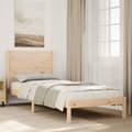 Pikkukuva 2 / 10: vidaXL Sängynrunko erikoispitkä ilman patjaa 90x210 cm massiivipuu