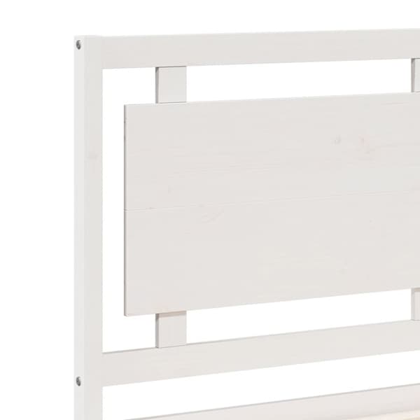vidaXL ekstra lang sengeramme uden madras 180x210 cm massivt træ