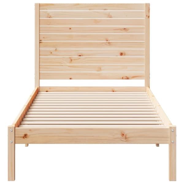 vidaXL Ekstra lang sengeramme uten madrass 100x220 cm heltre