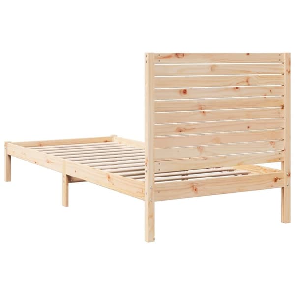 vidaXL Ekstra lang sengeramme uten madrass 100x220 cm heltre