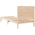 Miniatyrbilde 7 av 10: vidaXL Ekstra lang sengeramme uten madrass 100x220 cm heltre