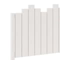 Miniatyrbilde 8 av 10: vidaXL Ekstra lang sengeramme uten madrass hvit 100x220 cm heltre