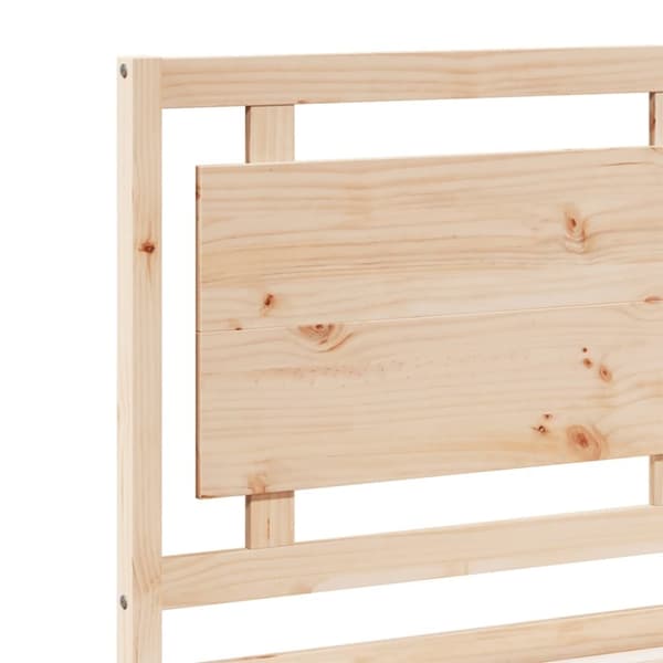 vidaXL ekstra lang sengeramme uden madras 160x210 cm massivt træ