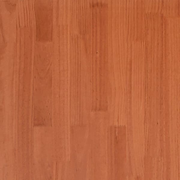 vidaXL Sängram utan madrass vaxbrun 120x190 cm massiv furu