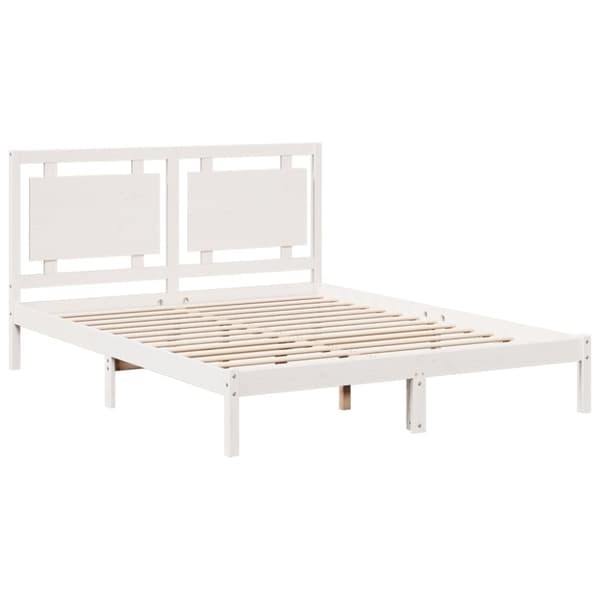 vidaXL ekstra lang sengeramme uden madras 160x220 cm massivt træ