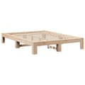 Miniatyrbilde 4 av 9: vidaXL Sengeramme uten madrass 140x190 cm heltre furu