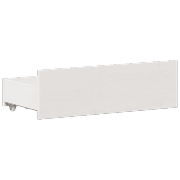 vidaXL Sengeramme uten madrass med hodegavl hvit 160x200cm heltre furu