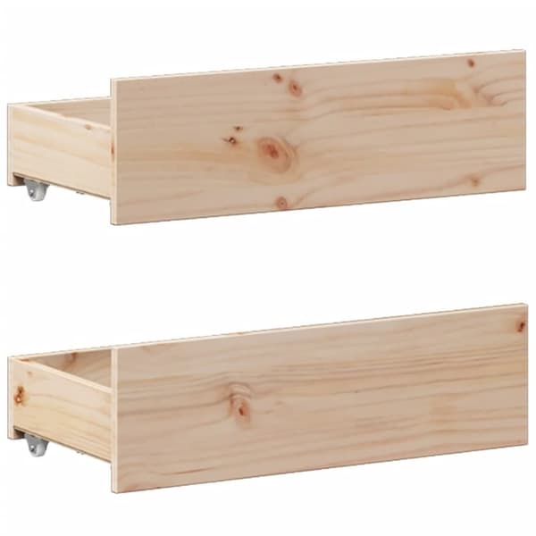 vidaXL Sengeramme uten madrass med hodegavl hvit 150x200cm heltre furu