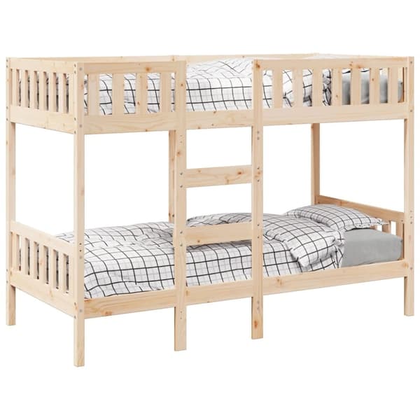 vidaXL Dagbädd 80x200 cm massiv furu