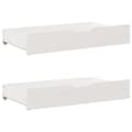 Miniatyrbilde 9 av 11: vidaXL Sengeramme uten madrass hvit 90x190 cm heltre furu