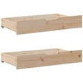 Miniatyrbilde 9 av 11: vidaXL Sengeramme uten madrass 140x190 cm heltre furu