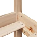 Miniatyrbilde 11 av 11: vidaXL Sengeramme uten madrass 140x190 cm heltre furu