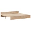 Miniatyrbilde 6 av 11: vidaXL Sengeramme uten madrass 160x200 cm heltre furu