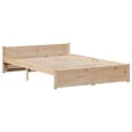 Miniatyrbilde 6 av 11: vidaXL Sengeramme uten madrass 150x200 cm heltre furu