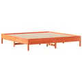 Miniatyrbillede 6 af 11: vidaXL sengeramme uden madras 180x200 cm massivt fyrretræ gyldenbrun