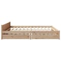Miniatyrbilde 8 av 11: vidaXL Sengeramme uten madrass 180x200 cm heltre furu