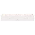 Miniatyrbilde 8 av 11: vidaXL Sengeramme uten madrass hvit 90x190 cm heltre furu