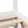 Miniatyrbilde 11 av 11: vidaXL Sengeramme uten madrass hvit 150x200 cm heltre furu