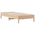 Miniatyrbilde 6 av 11: vidaXL Sengeramme uten madrass 100x200 cm heltre furu